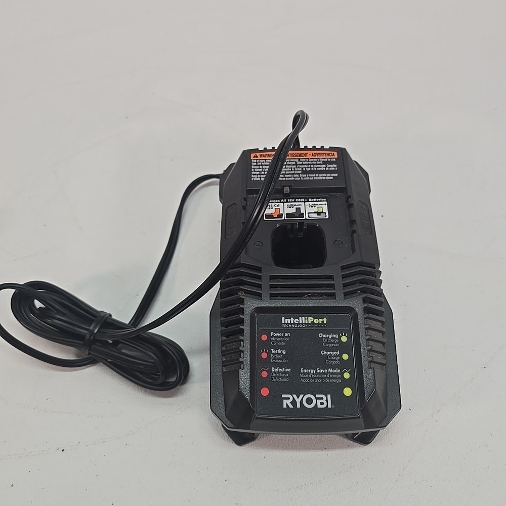 Ryobi ONE+‎ P118 18V NiCd Lithium Ion Battery Charger IntelliPort